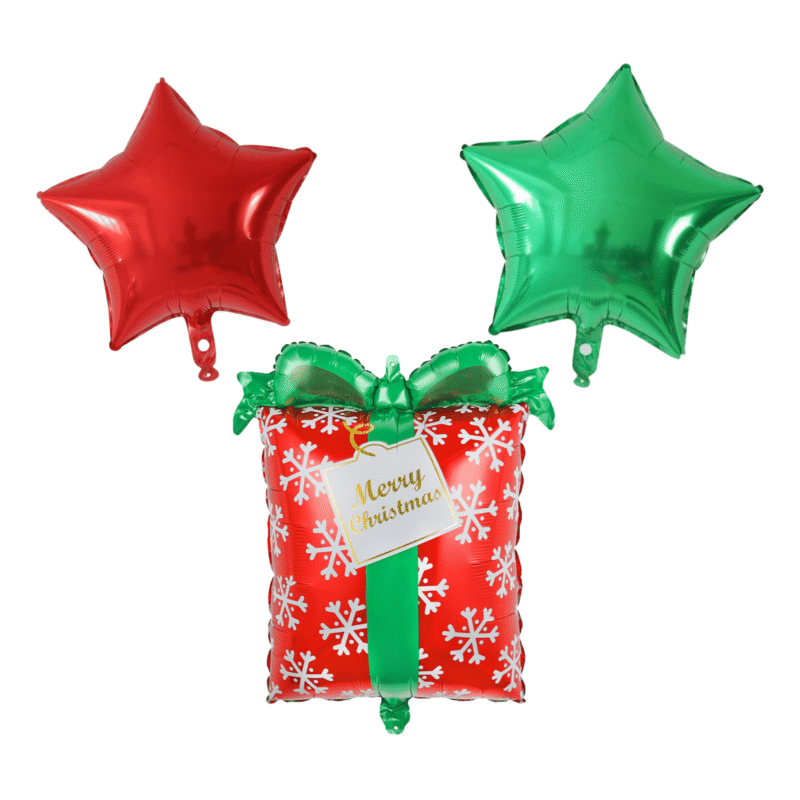 Christmas Gift Shape Foil Balloon
