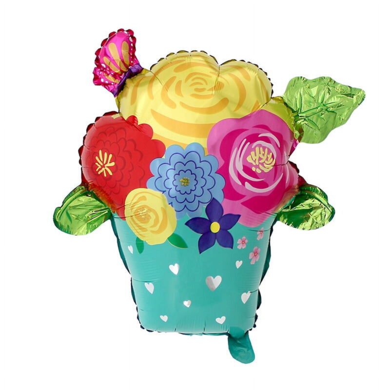 Mother's Day Flower Shape Foil Balloon for Special Celebrations