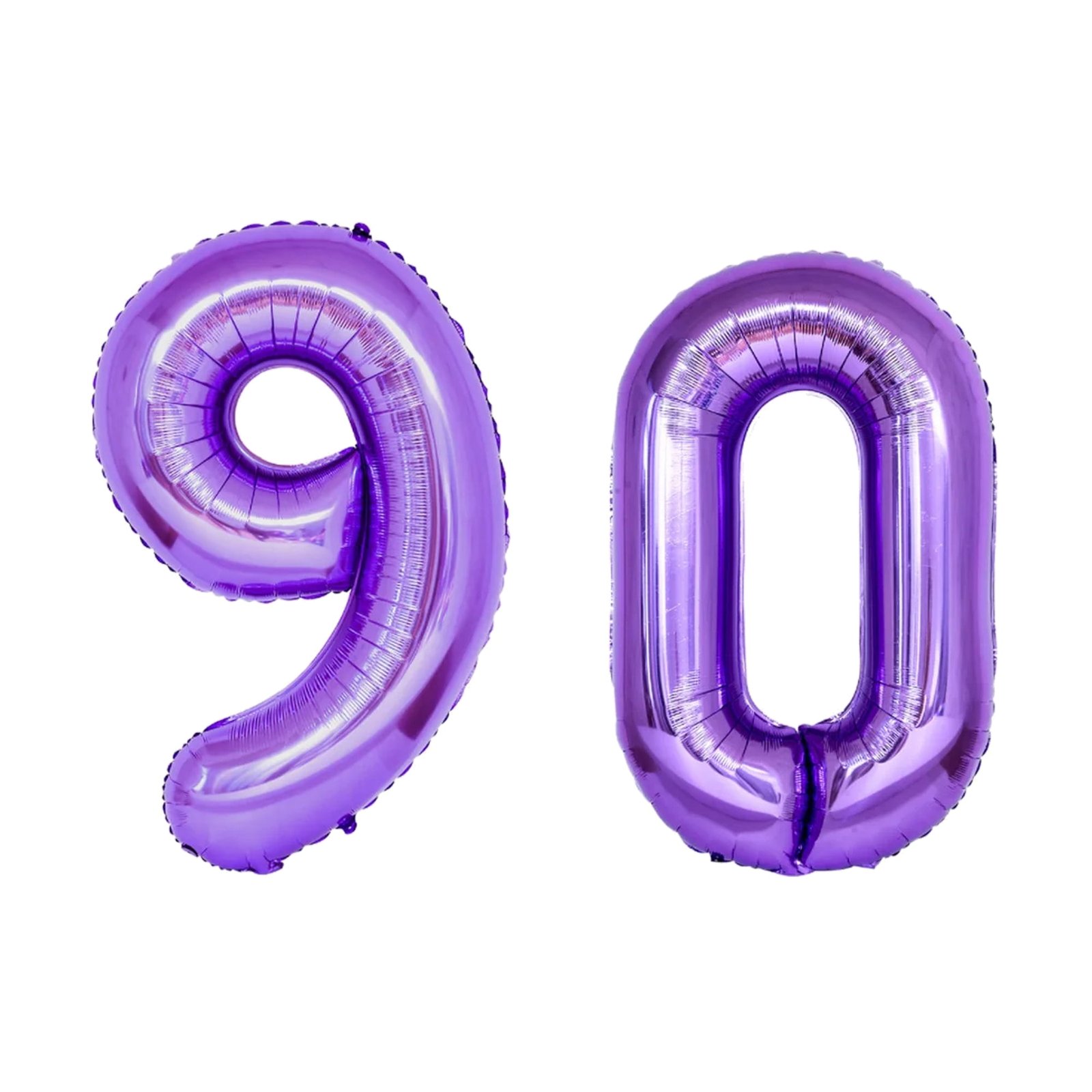 Number Ninety Balloon Purple Number 90 Balloon 32" Large Party Decoration