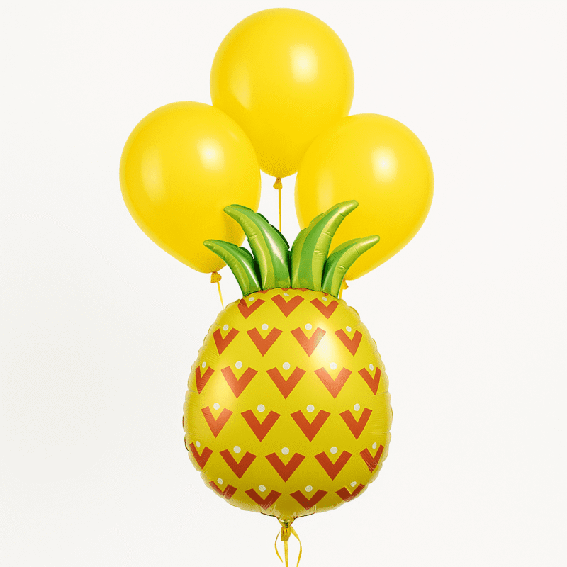 Pineapple Shape Balloon Large Pineapple Mylar Balloon Party Celebration