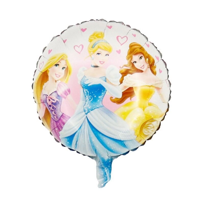 Princesses 18" Foil Mylar Balloon Kids Birthday Balloons and Princesses Themed Balloon