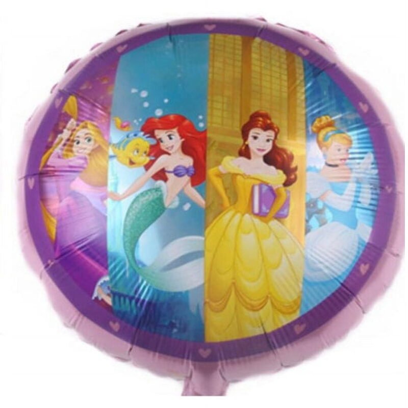 Princesses 18" Foil Mylar Balloon Kids Party Balloons and Princesses Themed Decorations