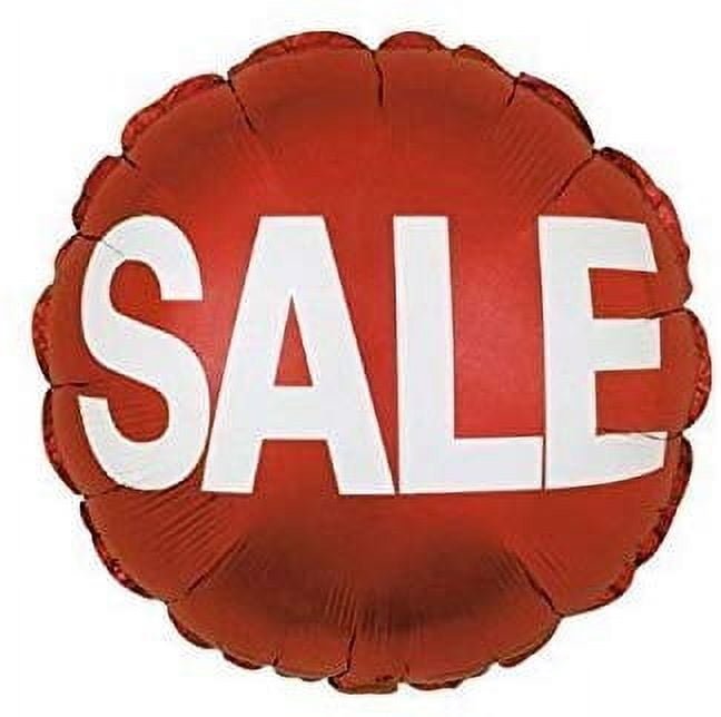 Red Sale Balloon Foil (18 inch Mylar)