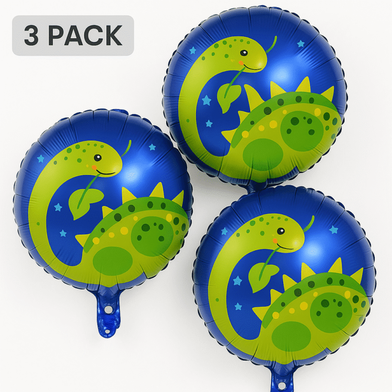 Roaring Dinosaur 18" Foil Balloon for Prehistoric Fun