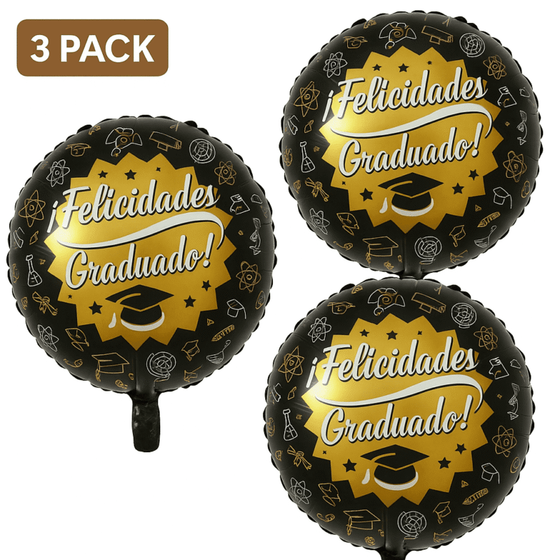 Spanish Graduation Celebration Foil Balloon for Grad Parties