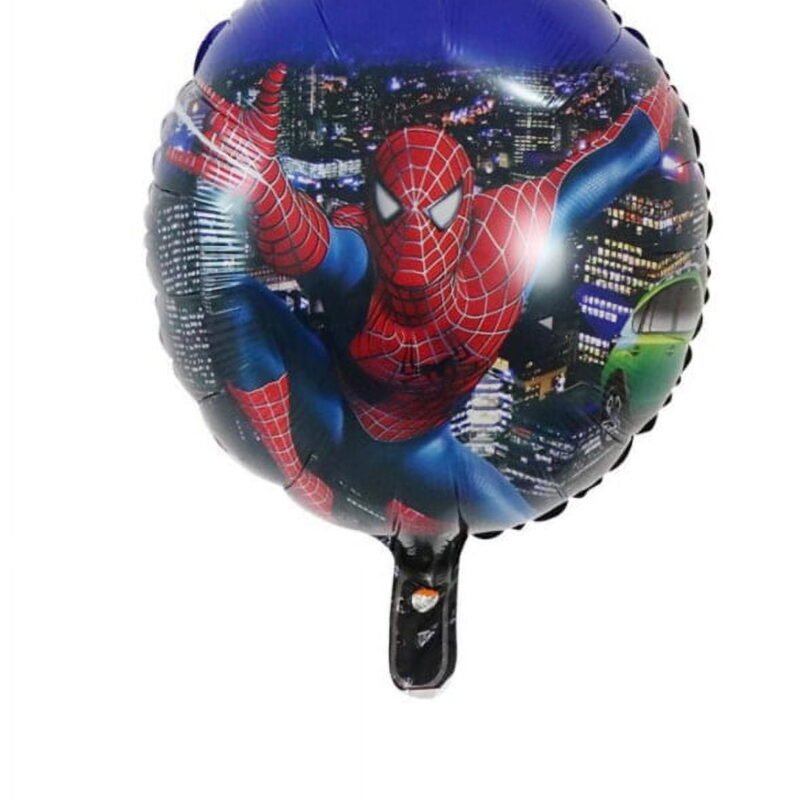 Spiderman 18" Foil Mylar Balloon - Ideal for Kids Birthday Parties and Spiderman Themed Events