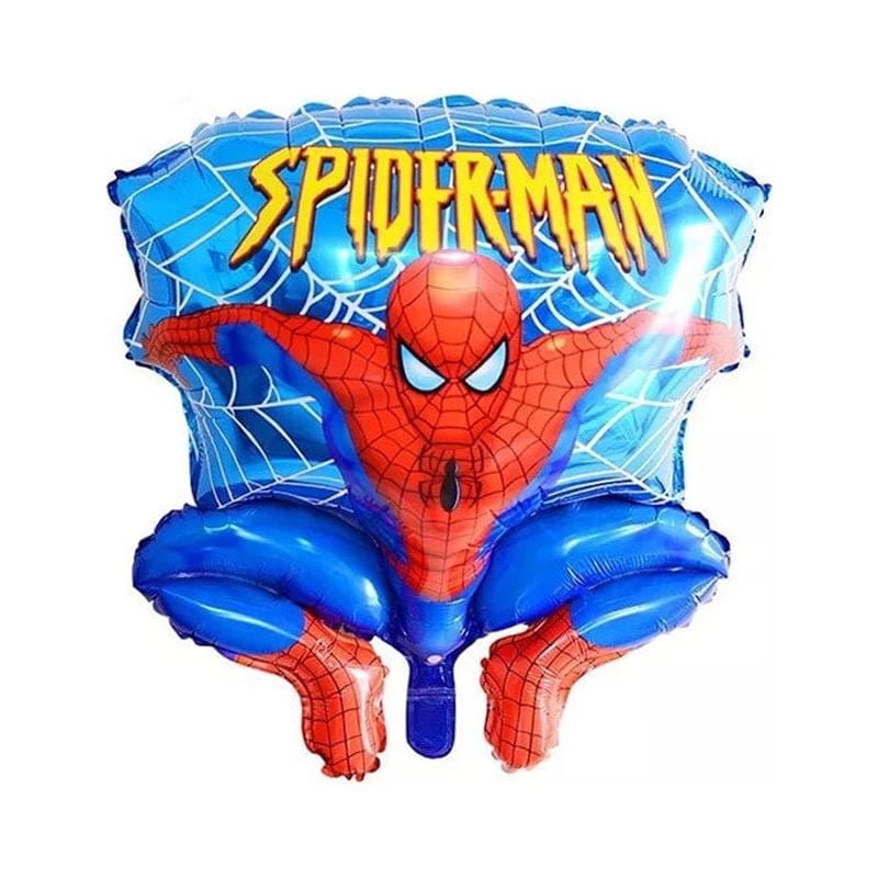 Superhero Foil Mylar Balloon - Large Size for Kids Birthday and Superhero Themed Parties
