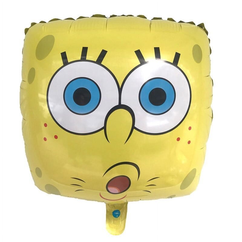 Spongebob Themed Foil Balloon - Perfect for Kids Birthday Parties and Celebrations