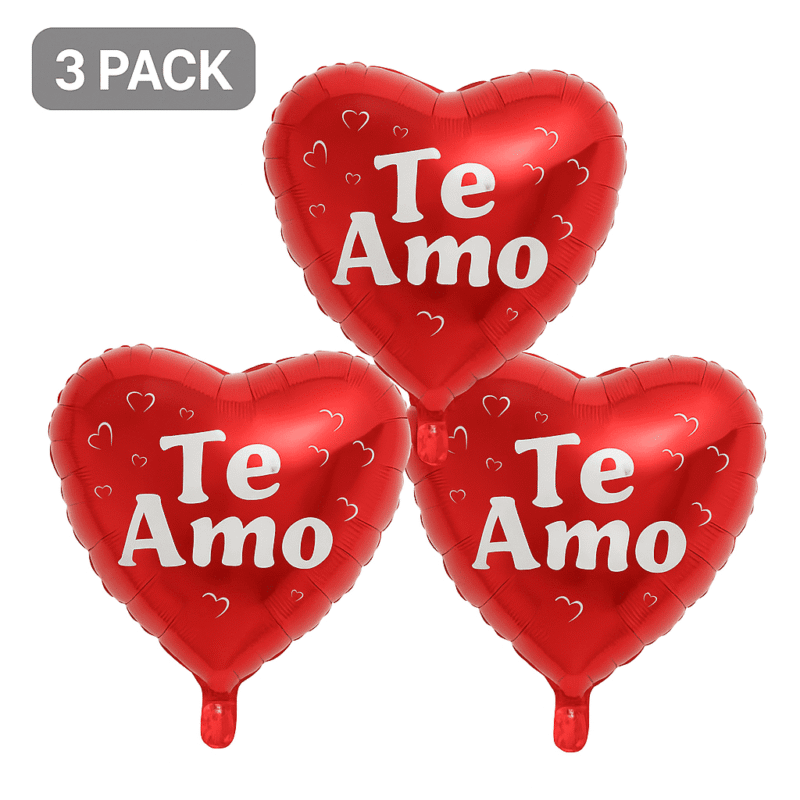 Te Amo Balloon Valentine's Day Anniversary celebration