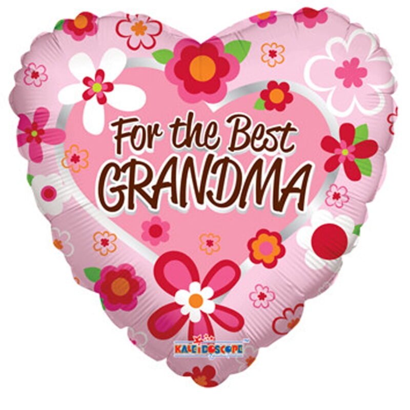 The Best Grandma 18" Foil Balloons