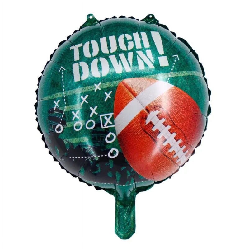 Touchdown Football Balloon 18" Mylar Sport Balloon Football Fans