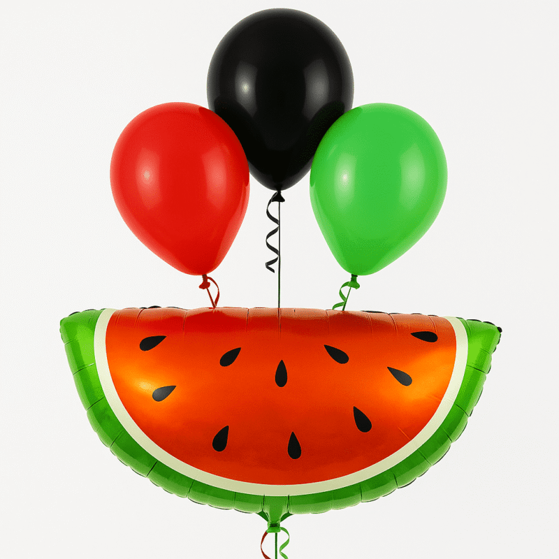 Watermelon Shape Foil Balloon for Summer Parties