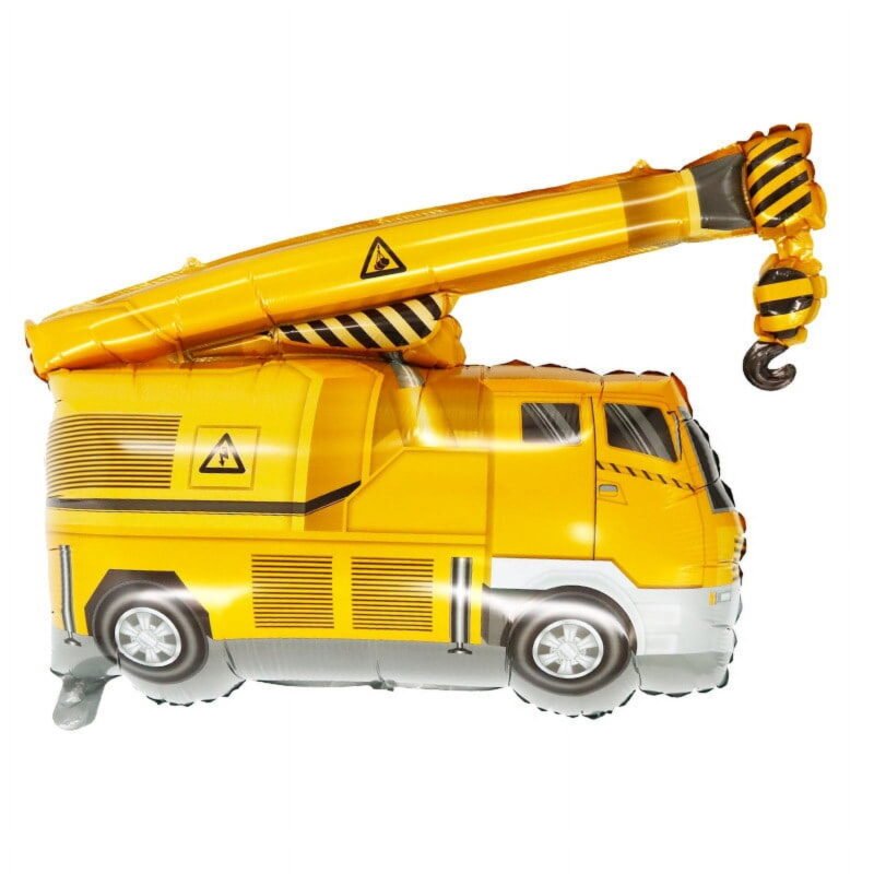 Wheeled Crane Shape Balloon Mylar Party Birthday Balloon