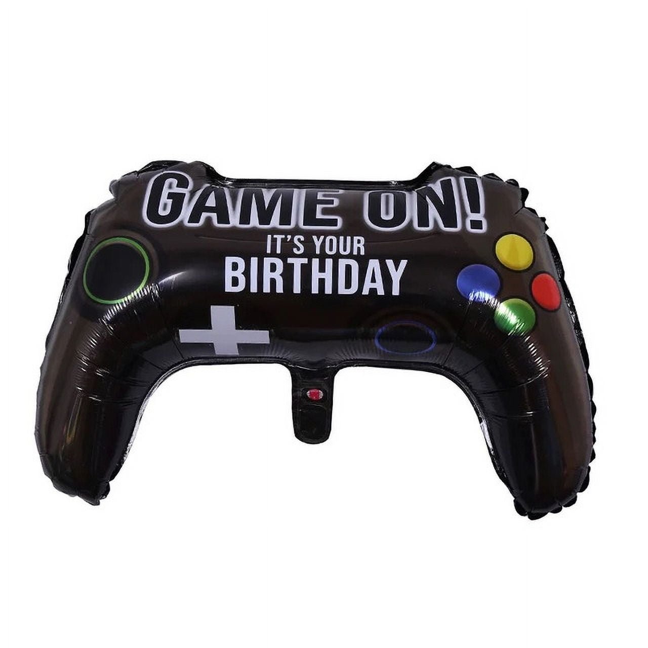 Game On! 6th Birthday Party Balloons Number 6 Gamer Black - Image 2