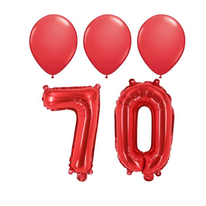 Number Seventy Gold Balloon, 32" Foil Mylar, 70th Milestone Party Decoration Balloon