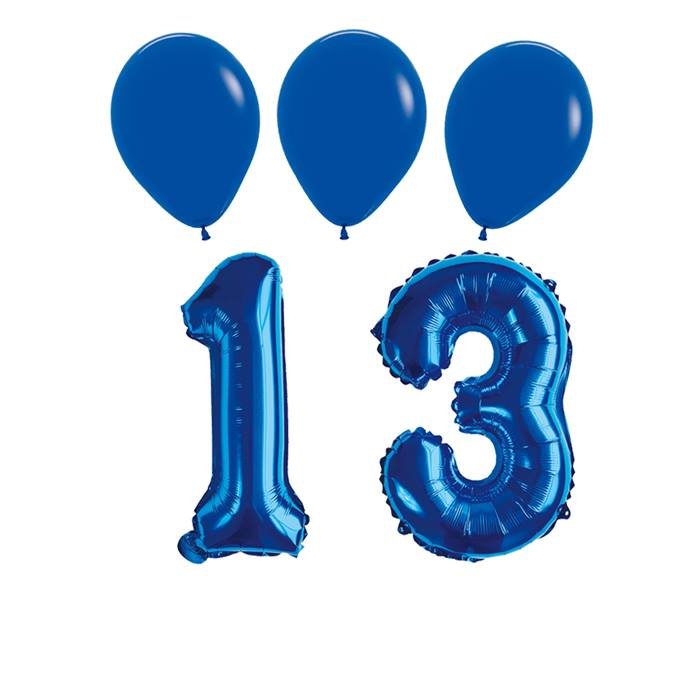 Blue Letter T Balloon Party - 16 Inch Blue Letter for Birthday Bashes, Engagement Galas, Bridal Showers