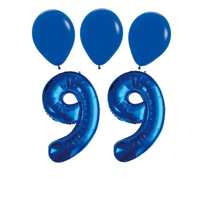 Number Ninety Colorful Balloon, 32" Foil Mylar, 90th Milestone Celebration Balloon
