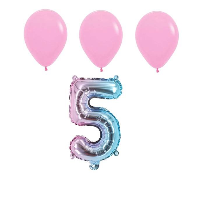 Number Fifty Black Balloon, 32" Foil Mylar, 50th Birthday Party Milestone Balloon