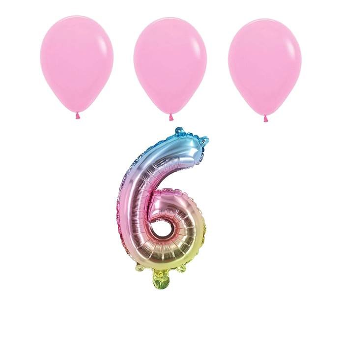 Number Forty Black Balloon, 32" Foil Mylar, 40th Celebration Party Age Balloon