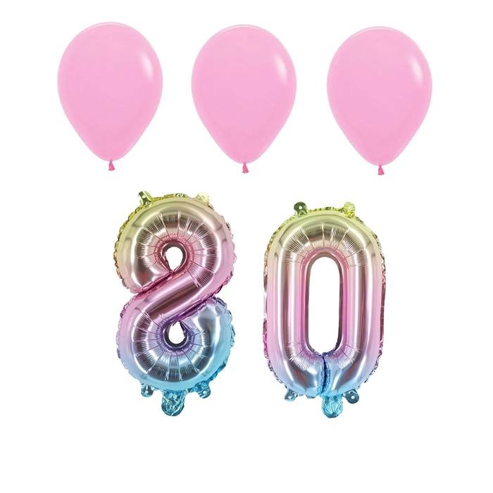 Number Ten Green Balloon, 32" Foil Mylar, Birthday Party Milestone 10 Balloon