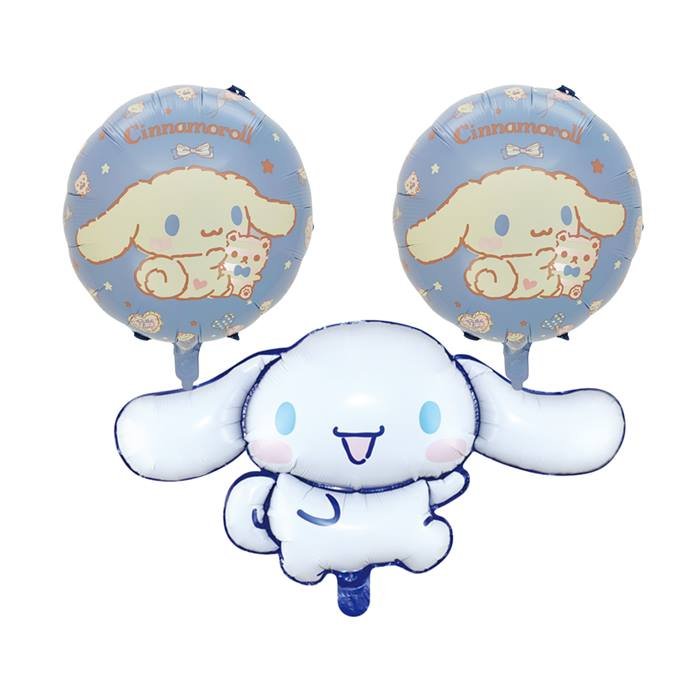 Cinnamoroll Birthday Party Balloons Decoration Set Sanrio Character Foil Blue