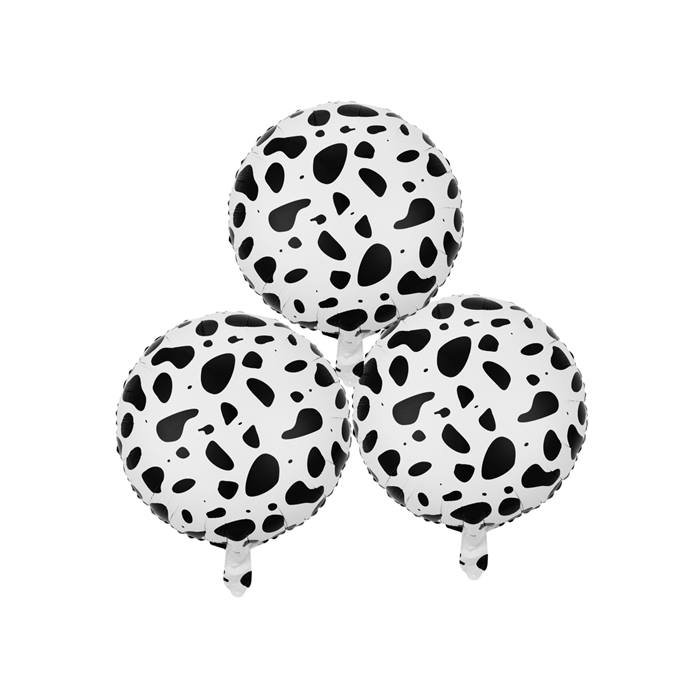 Dalmatian Print Foil Balloon Bouquet Set Party Decoration Kids Birthday