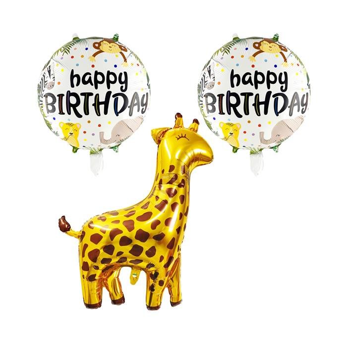 Safari Jungle Animal Theme Birthday Party Decorations Balloon Bouquet Set